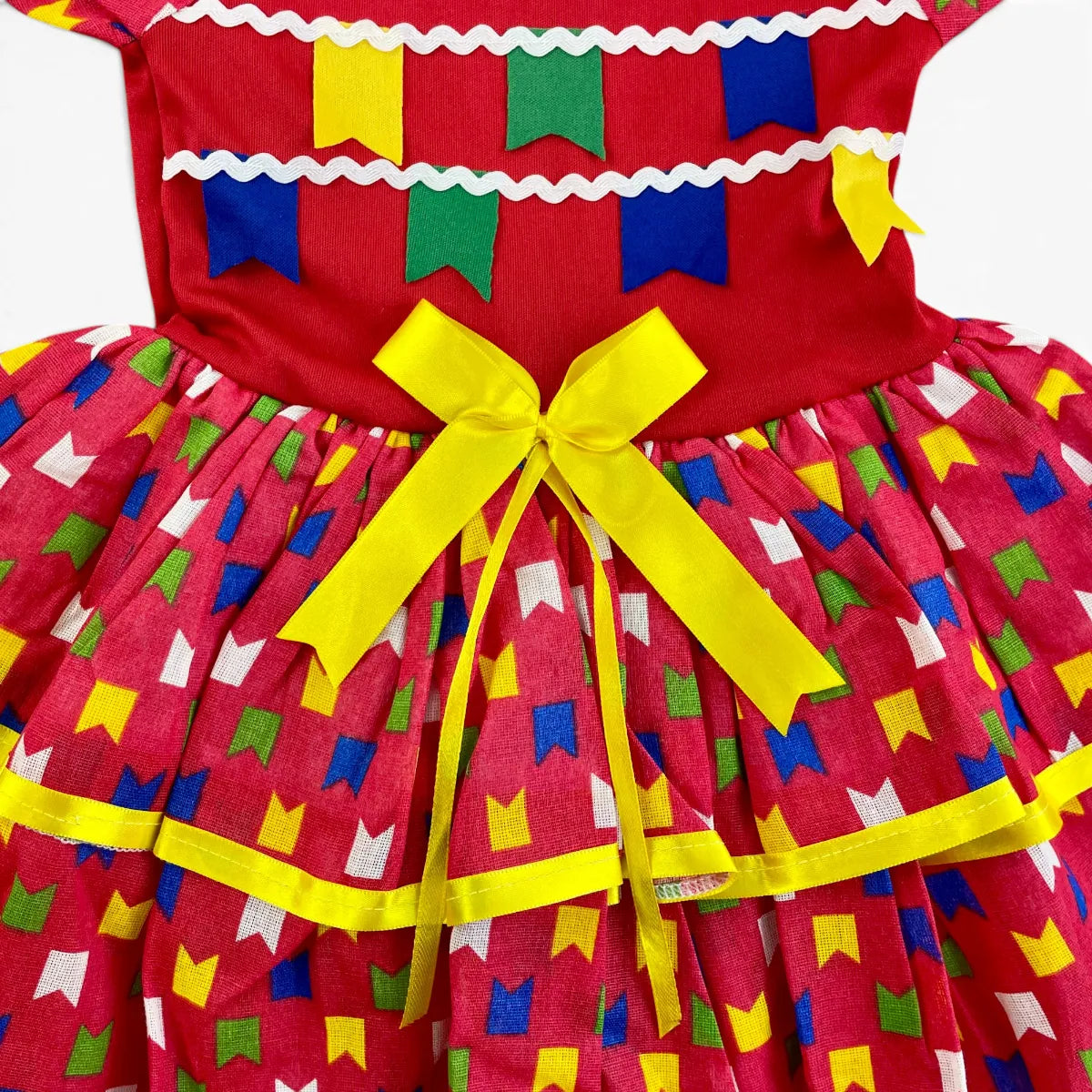 Vestido Caipira Xadrez para Festa Junina