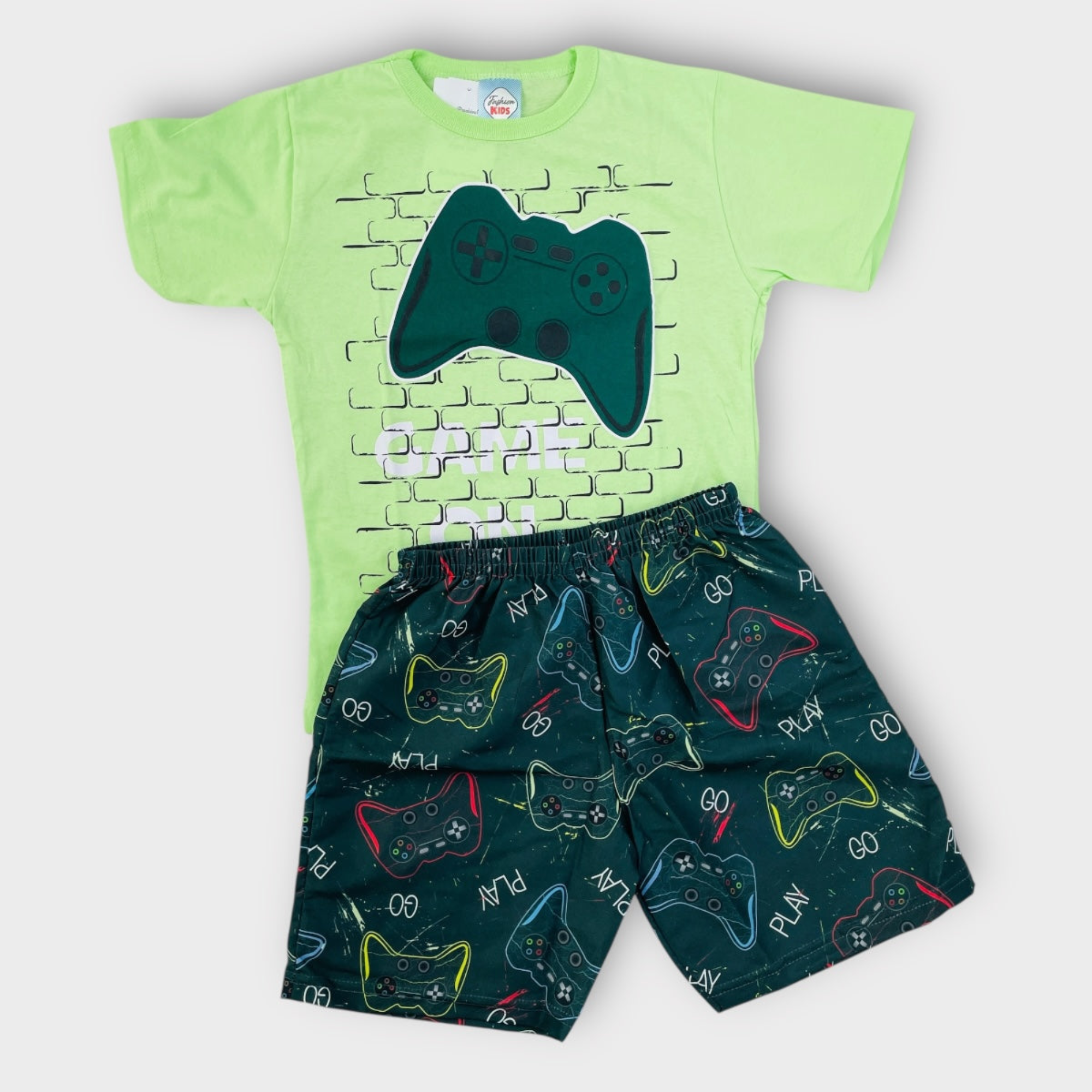 Conjunto Masculino Fashion Kids Game On