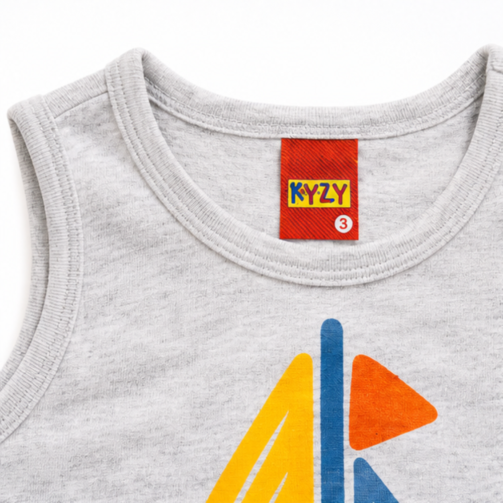 Conjunto Bebê Masculino Regata e Short Kyly Barco Summer