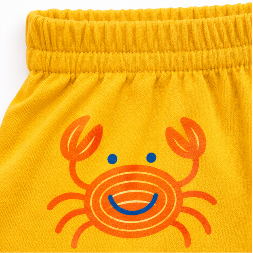 Conjunto Bebê Masculino Regata e Short Kyly Barco Summer