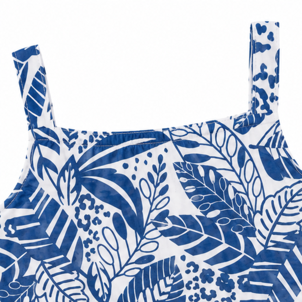 Conjunto Infanto-Juvenil Feminino Kyly Estampa Folhas