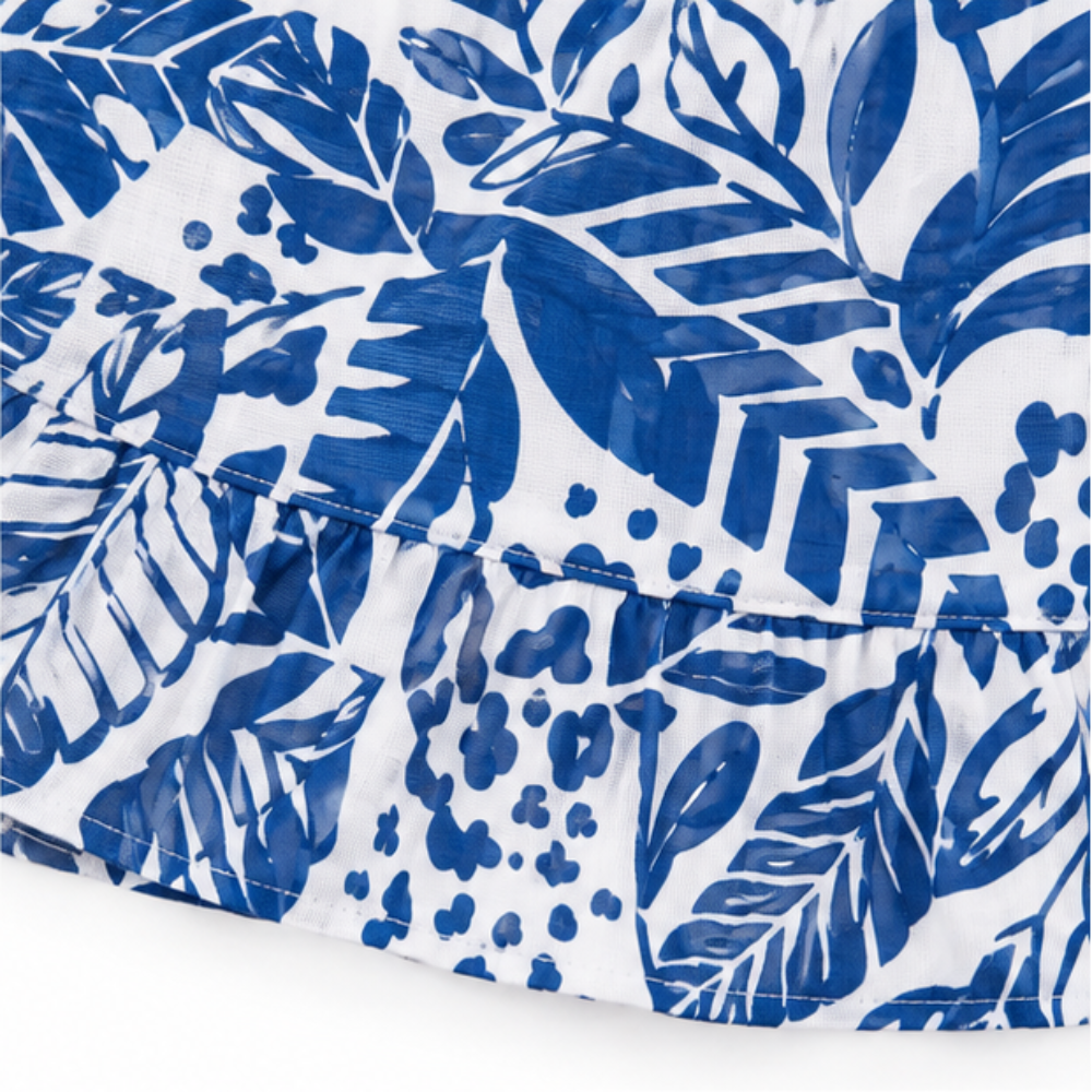 Conjunto Infanto-Juvenil Feminino Kyly Estampa Folhas