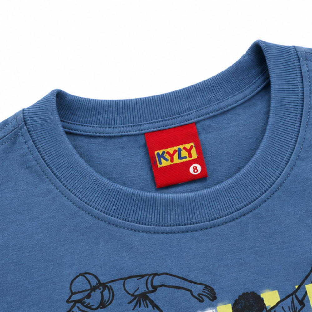 Conjunto Infantil Masculino Kyly T-Shirt Estampada e Calções