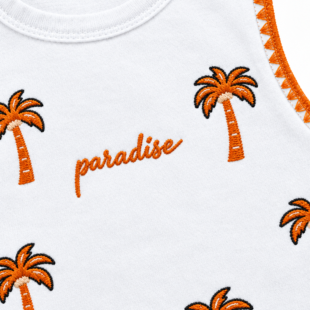 Conjunto Infantil Feminino Kyly Infanto-Juvenil Paradise