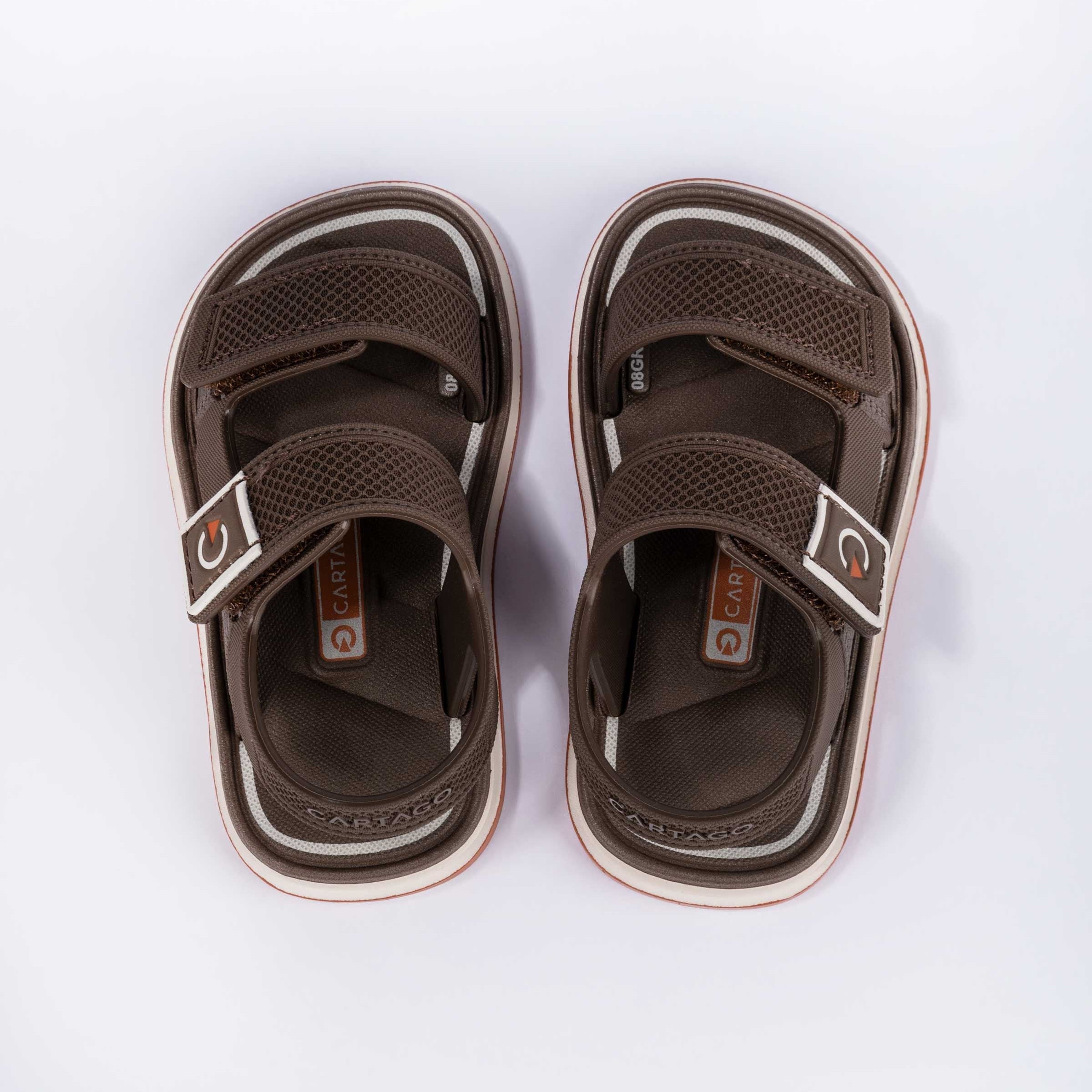 Sandália Bebê Cartago Málaga Sport II Grendene Kids com Fechamento em Velcro