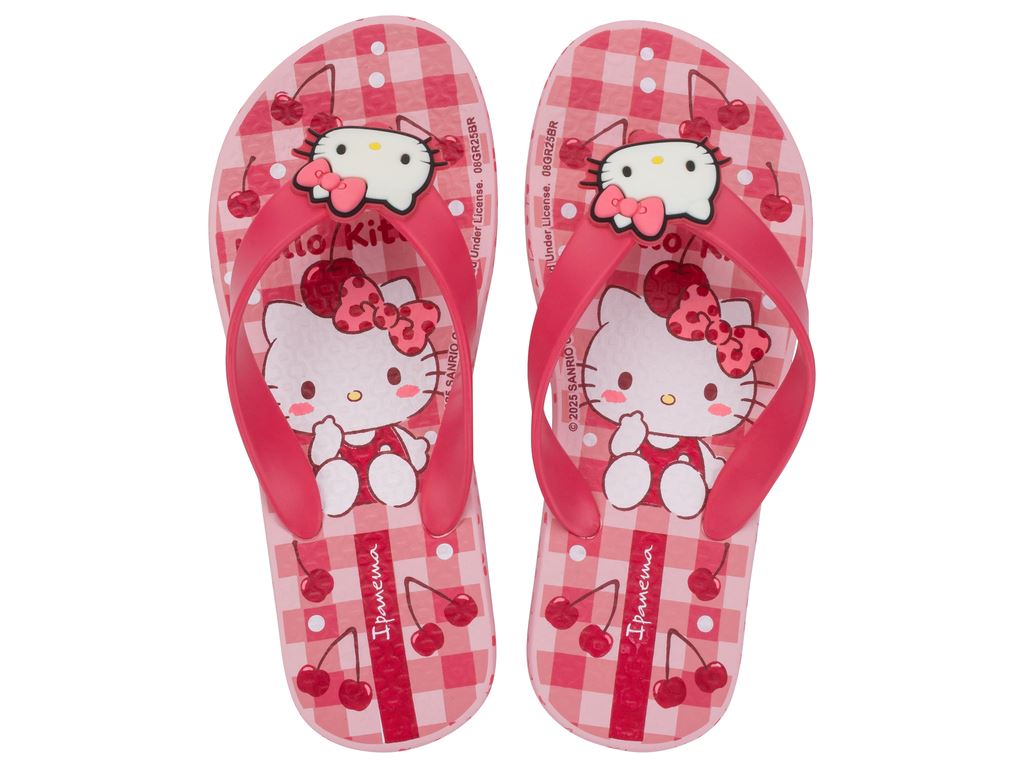 Chinelo Infantil Ipanema Helloo Kitty Funny Conforto Estilo