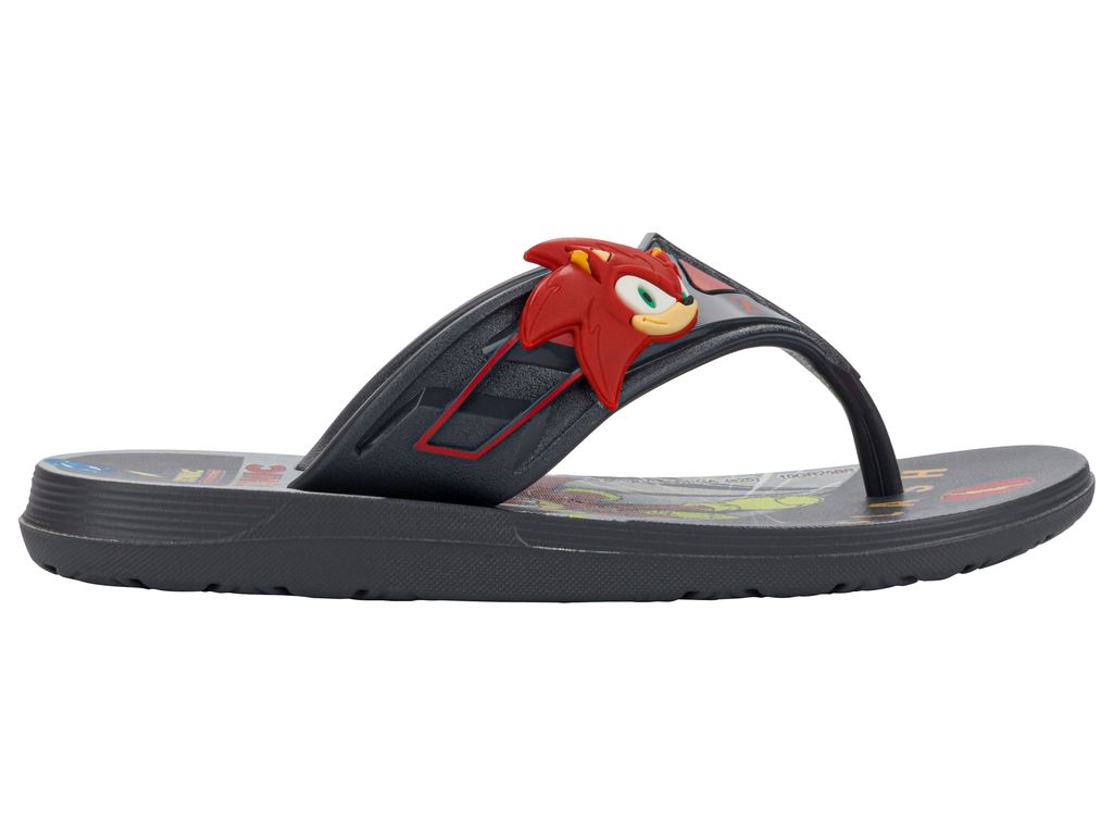 Chinelo Infantil Grendene Kids Sonic e DC Race Heroes Super Flop