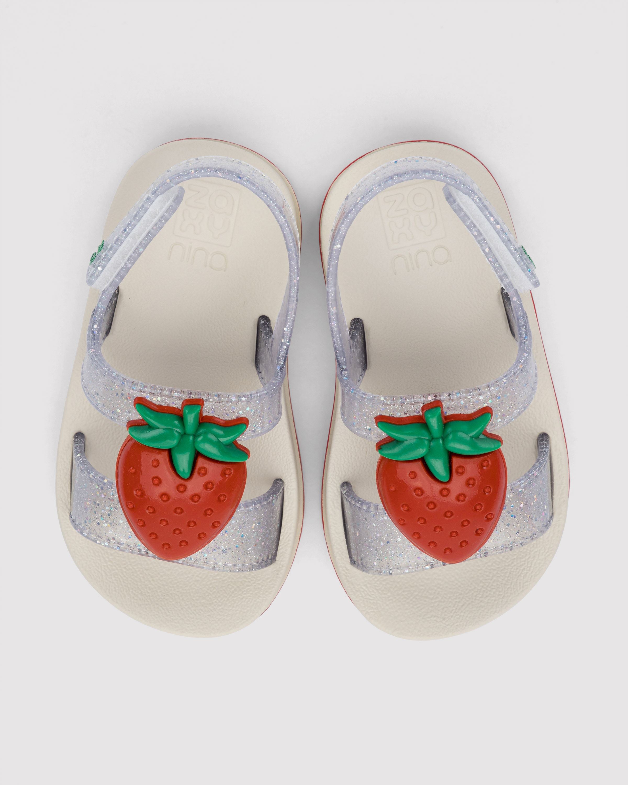 SANDALIA BABY ZAXYNINA CHERRY