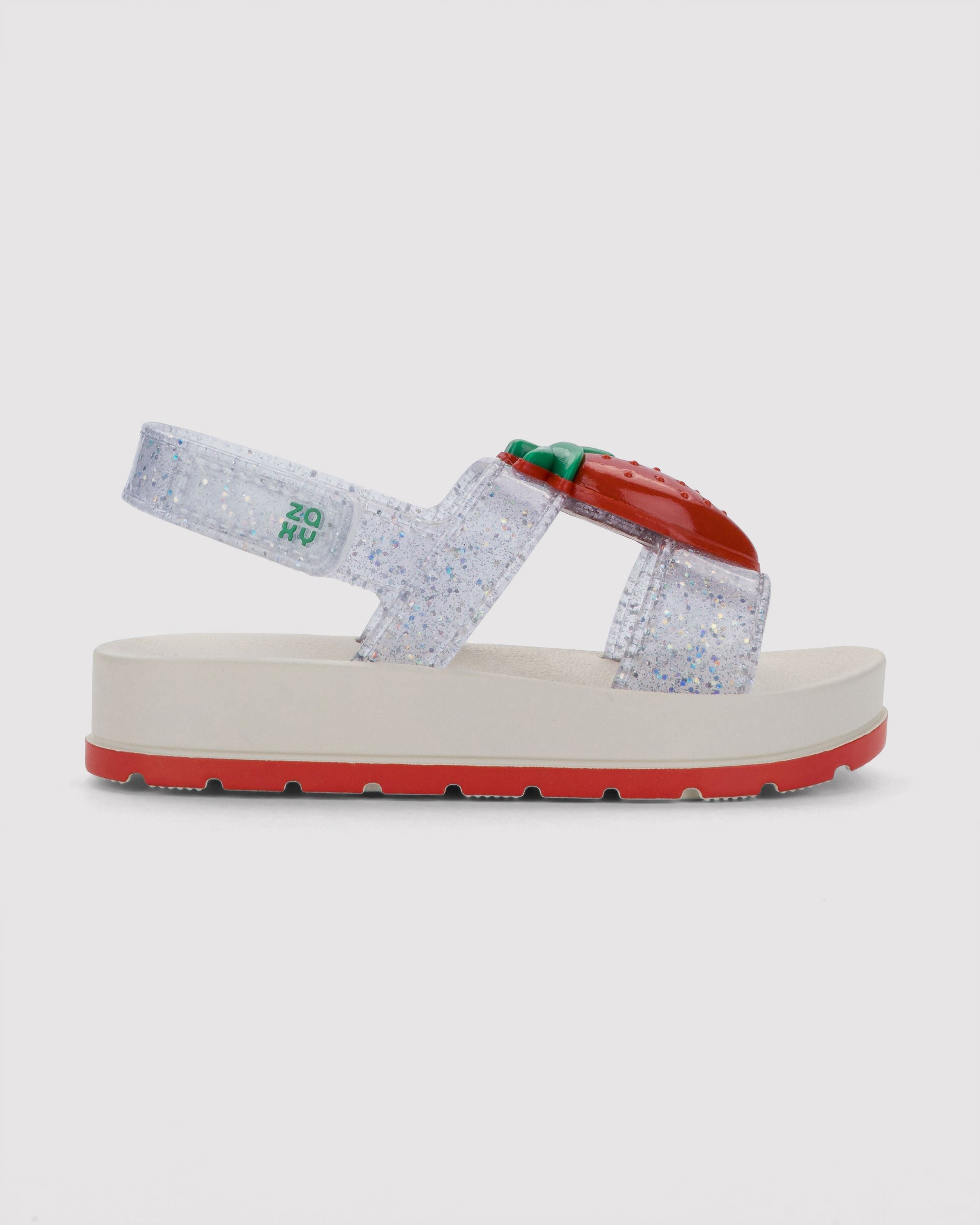 SANDALIA BABY ZAXYNINA CHERRY