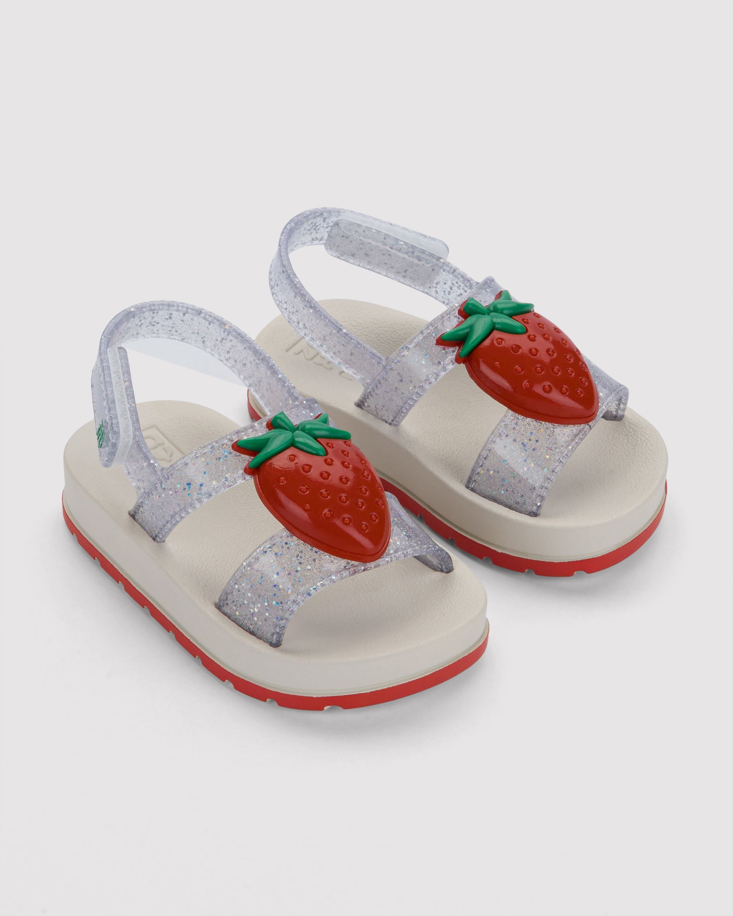 SANDALIA BABY ZAXYNINA CHERRY