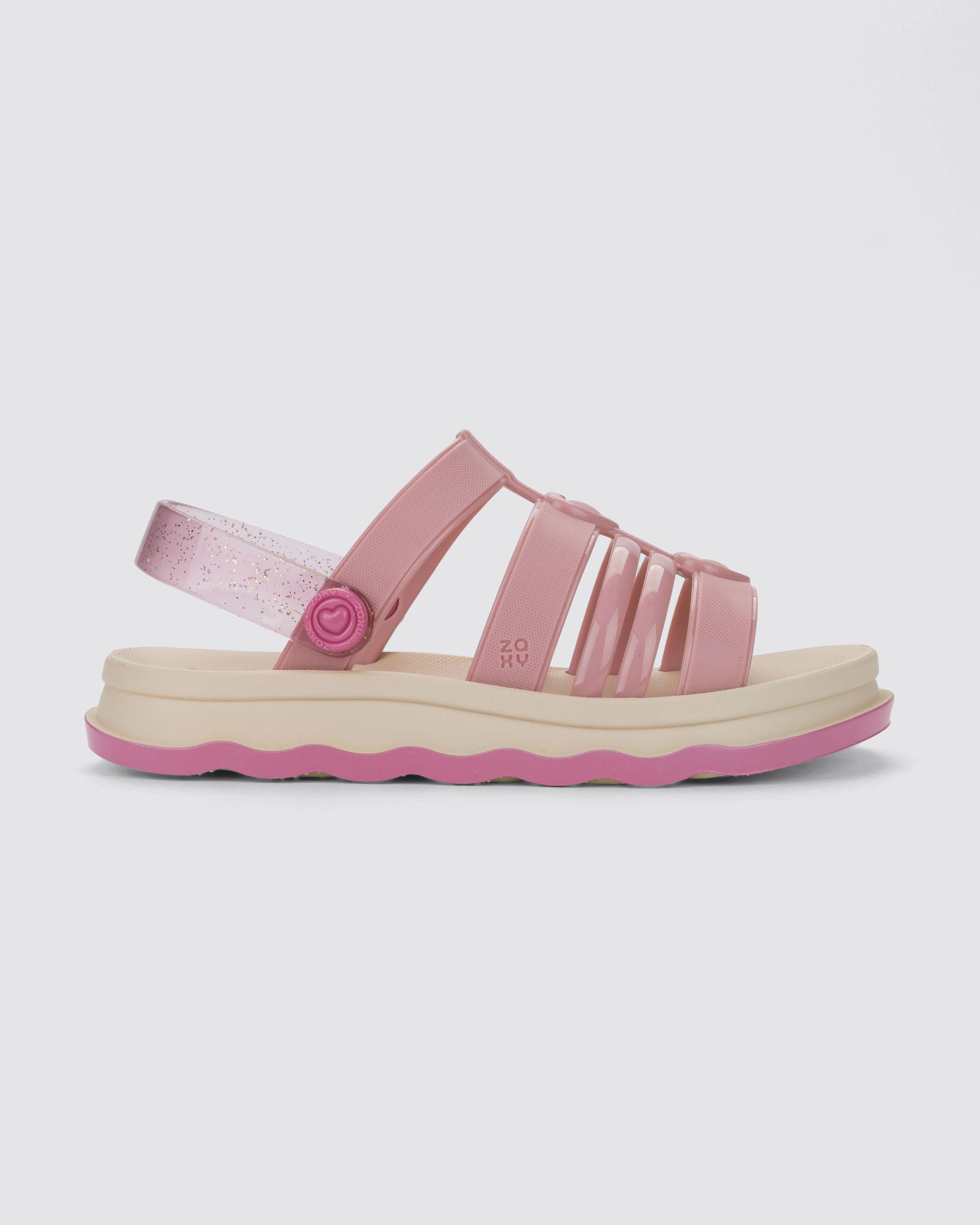 Sandália Infantil Zazy Zip Plataforma