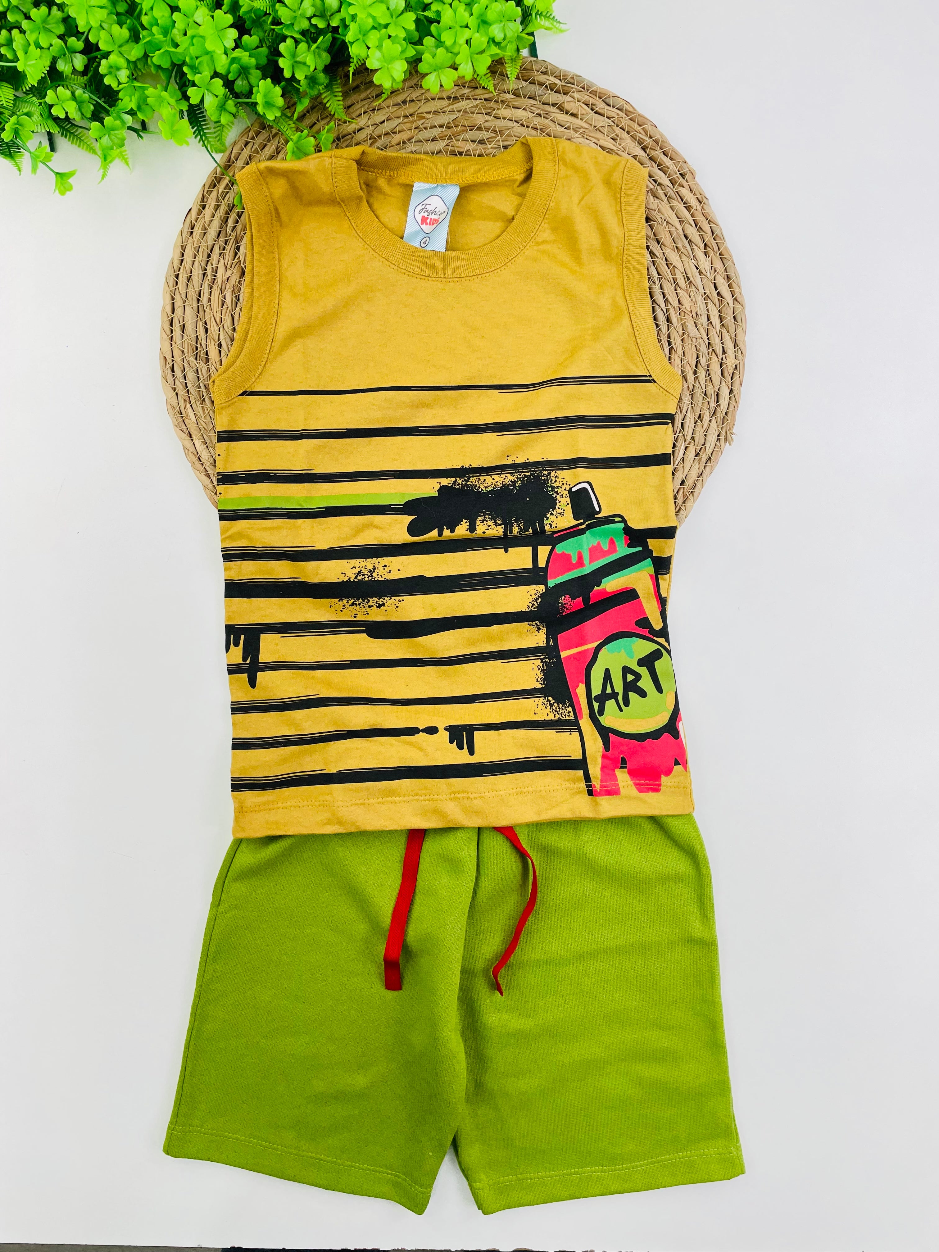 Conjunto Masculino Fashion Kids Art