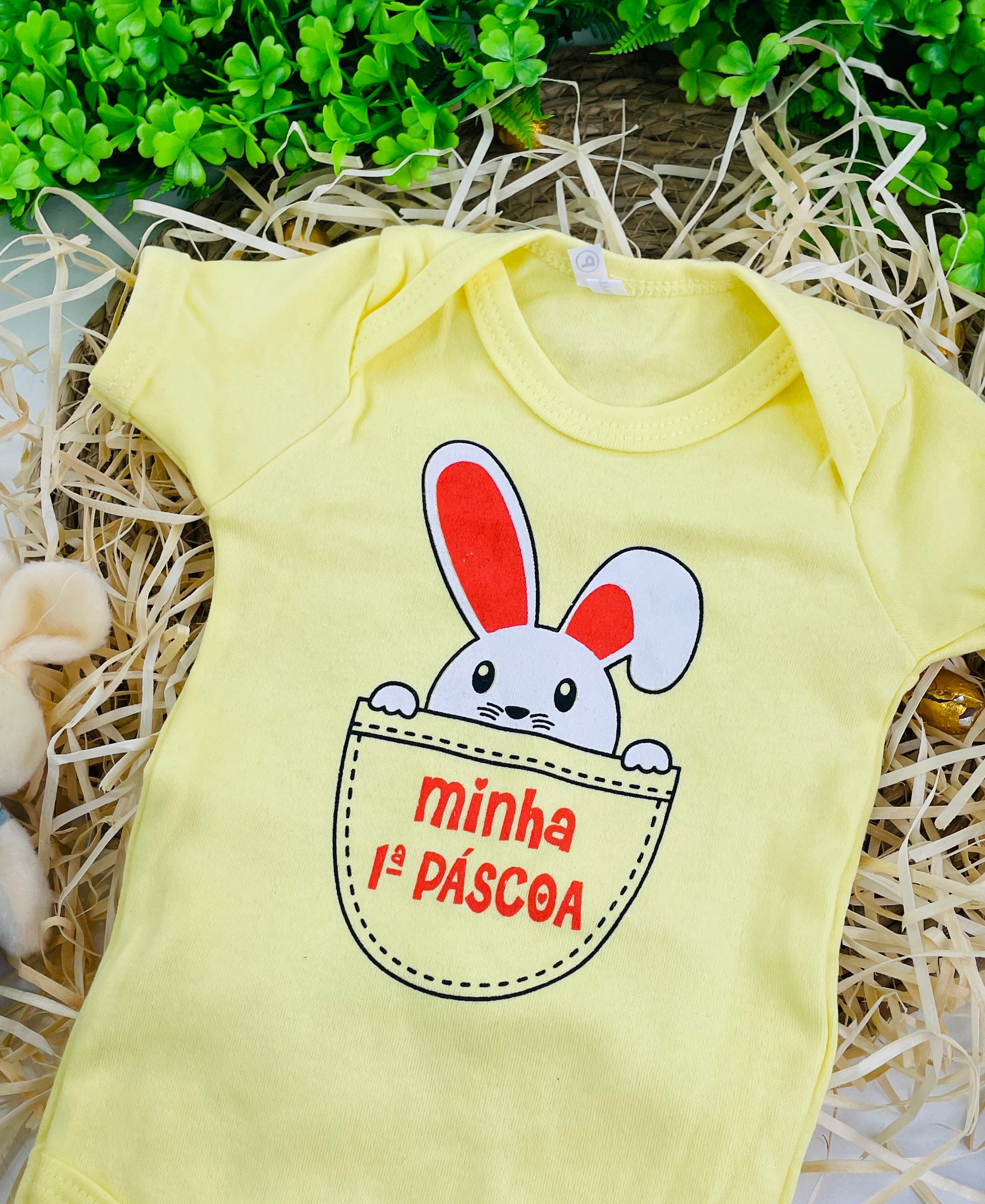 Body Baby Kids Minha Primeira Páscoa