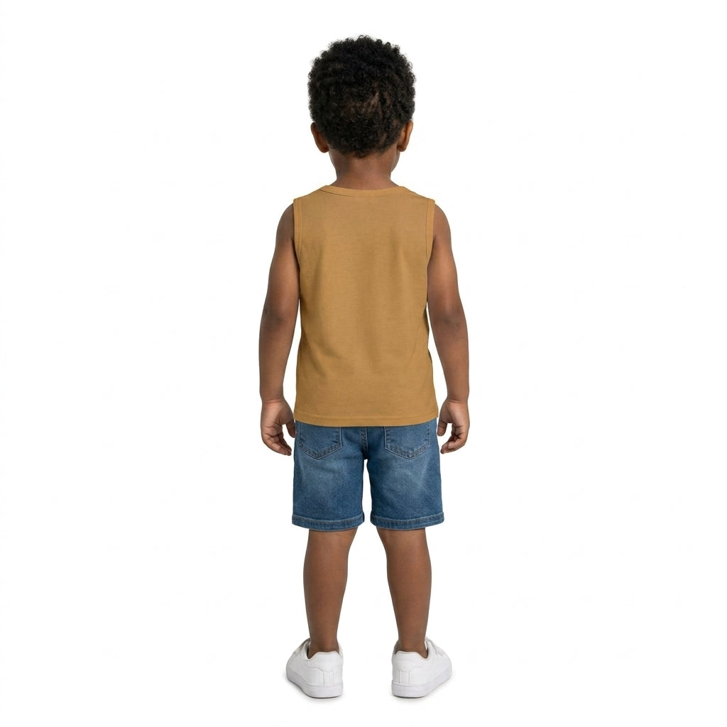 Regata Infantil Masculina Kyly Urban Flow Algodão Bebê