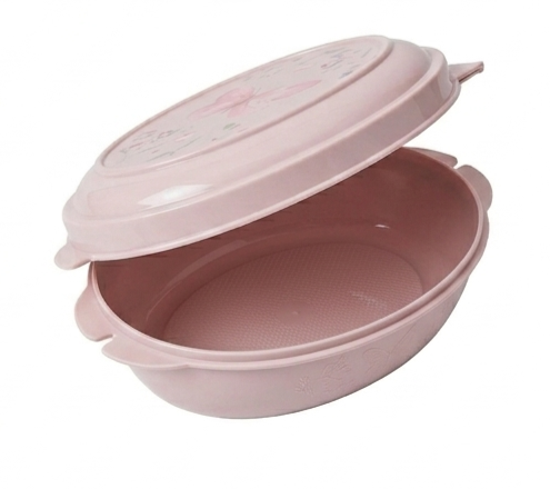 Saboneteira Infantil Plasútil com Tampa Decorada 180ml Livre de BPA