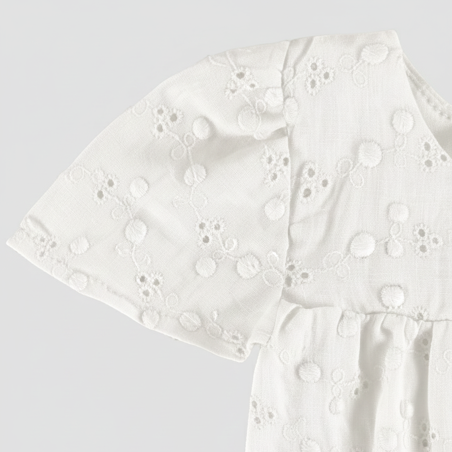 Vestido Bebê Pulla Bulla em Laise