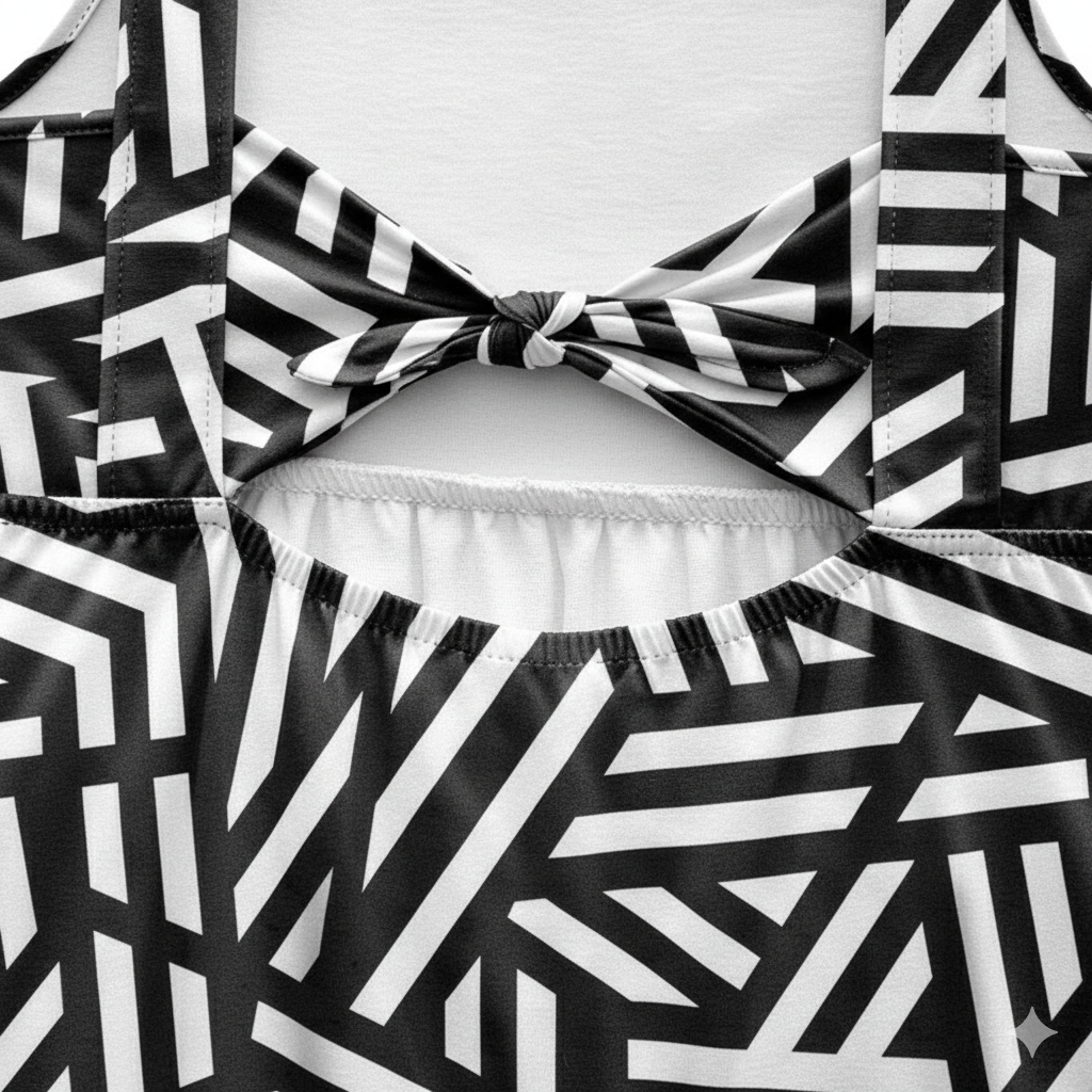 Vestido Infantil Kyly Estampa Geométrica