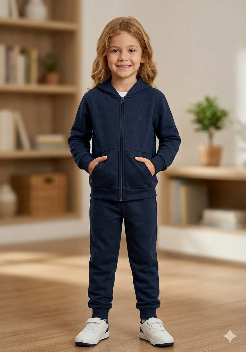 Conjunto Infantil Unissex Alakazoo em Moletom Felpado com Capuz