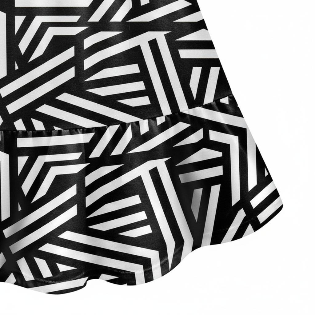 Vestido Infantil Kyly Estampa Geométrica