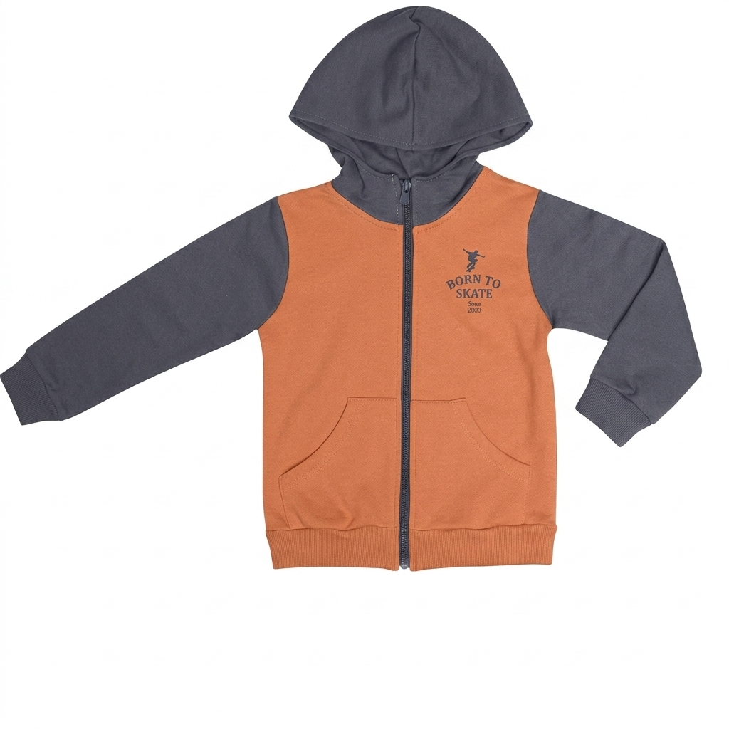 Conjunto Infantil Menino Have Fun Born To Skate em Moletom Peluciado