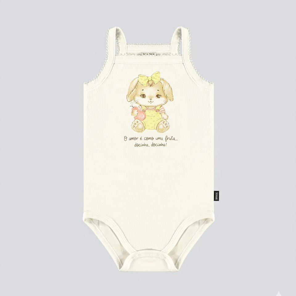 Conjunto Infantil Feminino Pulla Bulla Coelhinha – Conforto e Delicadeza para o Dia a Dia