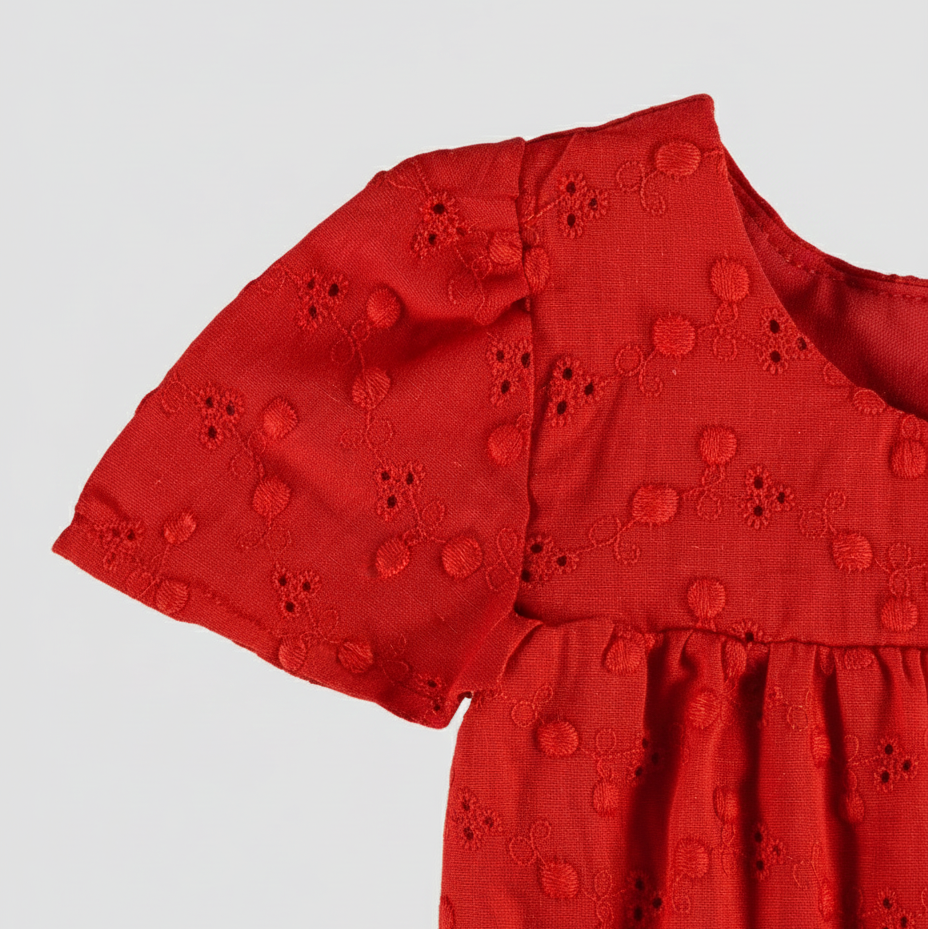 Vestido Bebê Pulla Bulla em Laise