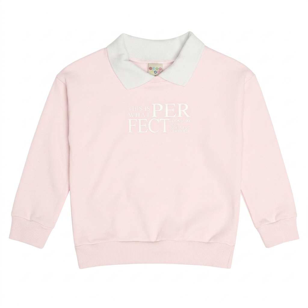 Conjunto Infantil Menina Have Fun Perfect em Moletom e Molecotton