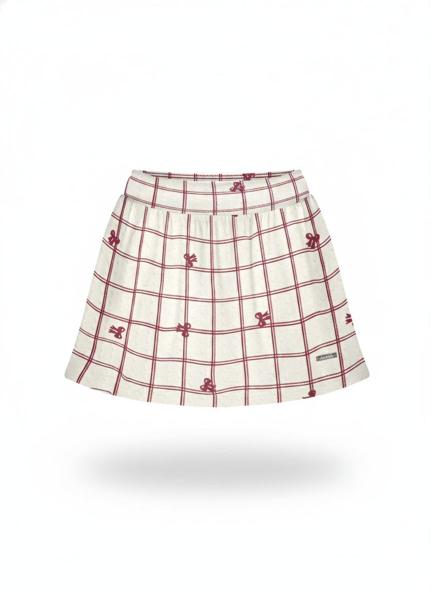 Conjunto Infantil Feminino Alakazoo Gola Lacinho com Strass