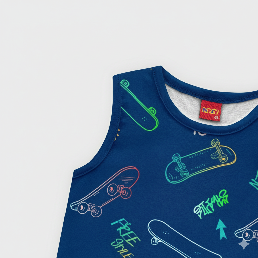 Regata Infantil Masculina Kyly Free Style