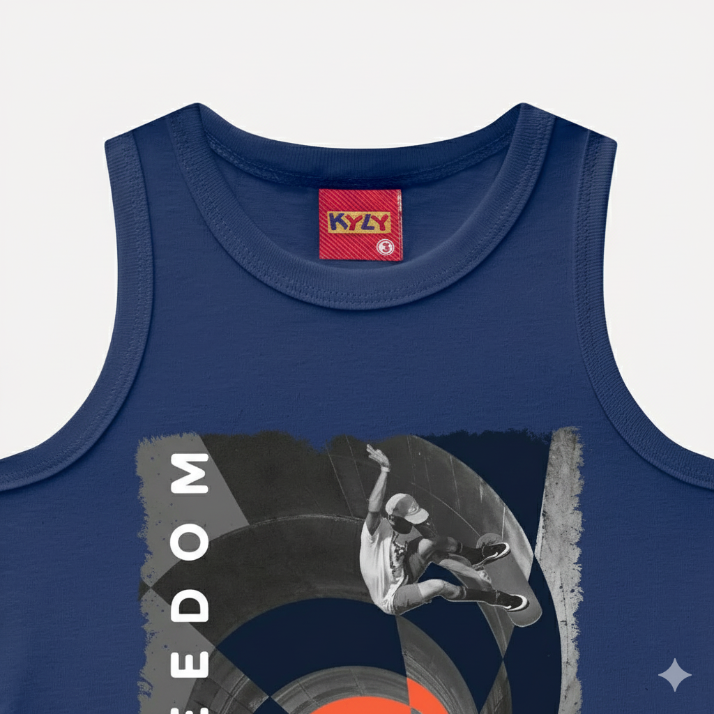 Regata Infantil Masculina Kyly Freedom