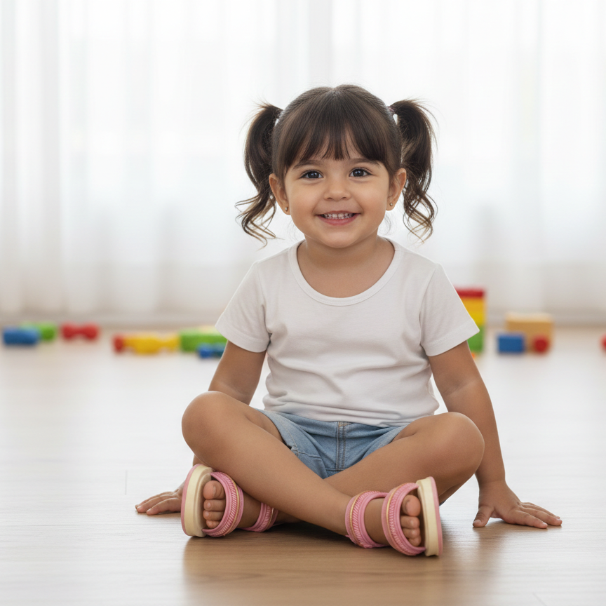 Sandália de Bebê Ipanema Glow Primeiros Passos Anatômica Antiderrapante