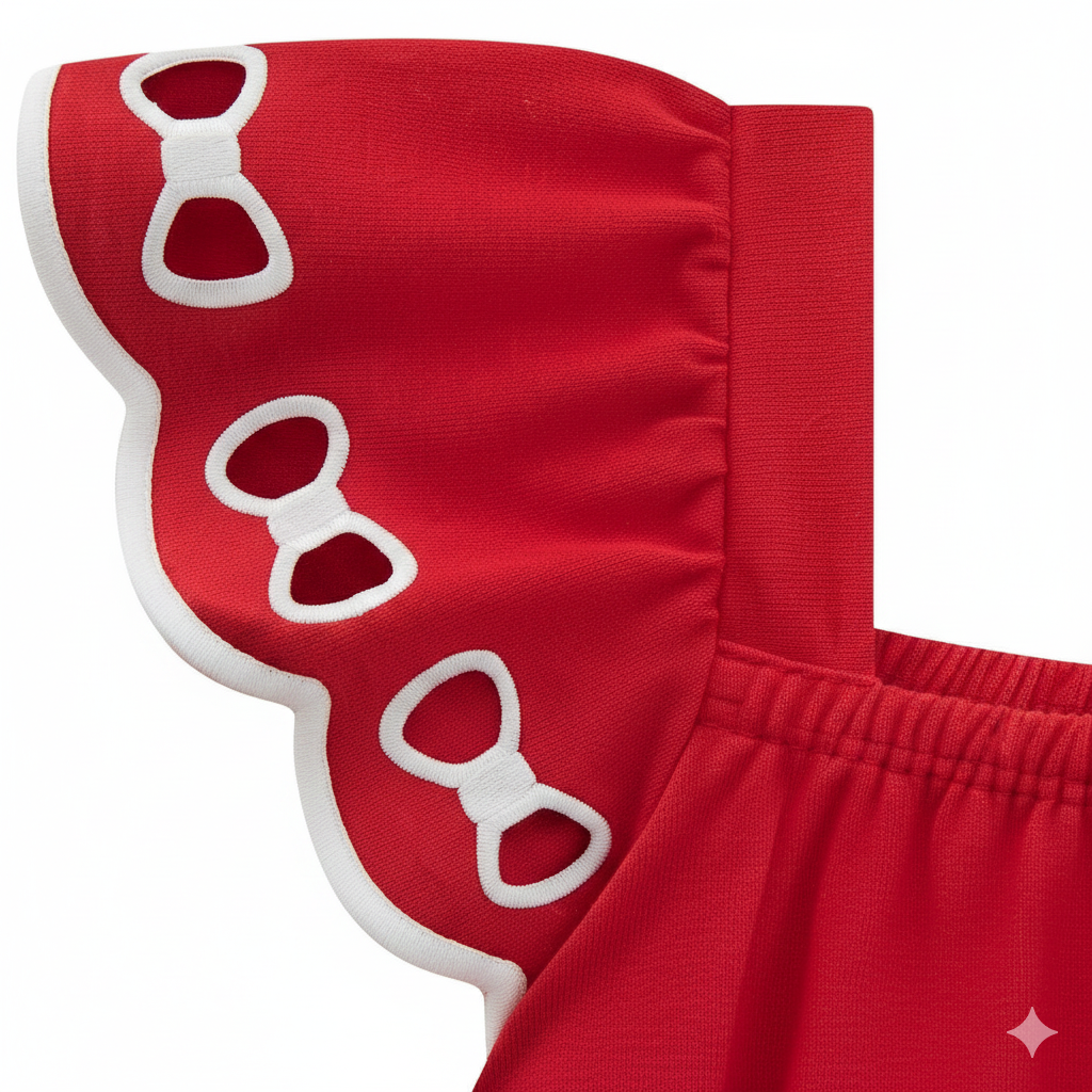 Vestido Infantil Kyly com Estampa de Laços