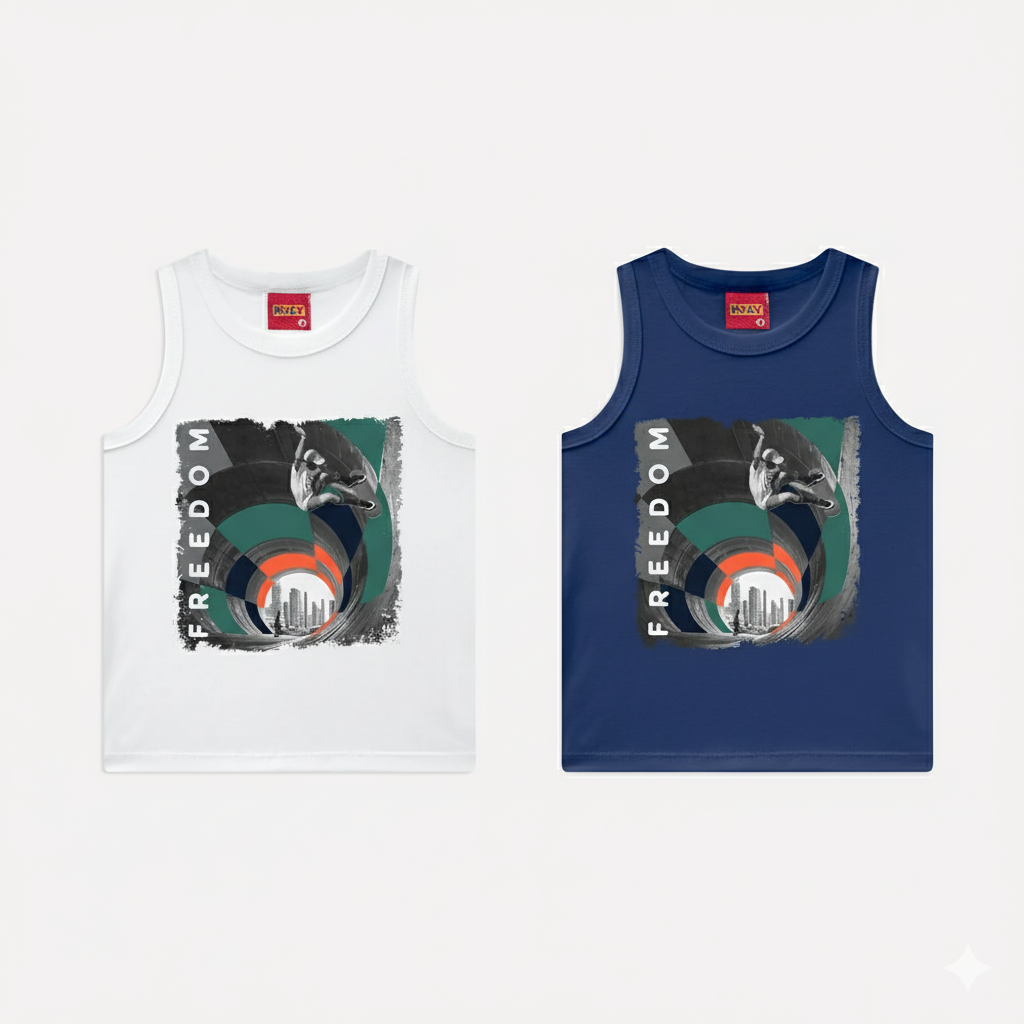 Regata Infantil Masculina Kyly Freedom