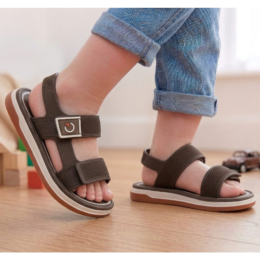 Sandália Bebê Cartago Málaga Sport II Grendene Kids com Fechamento em Velcro