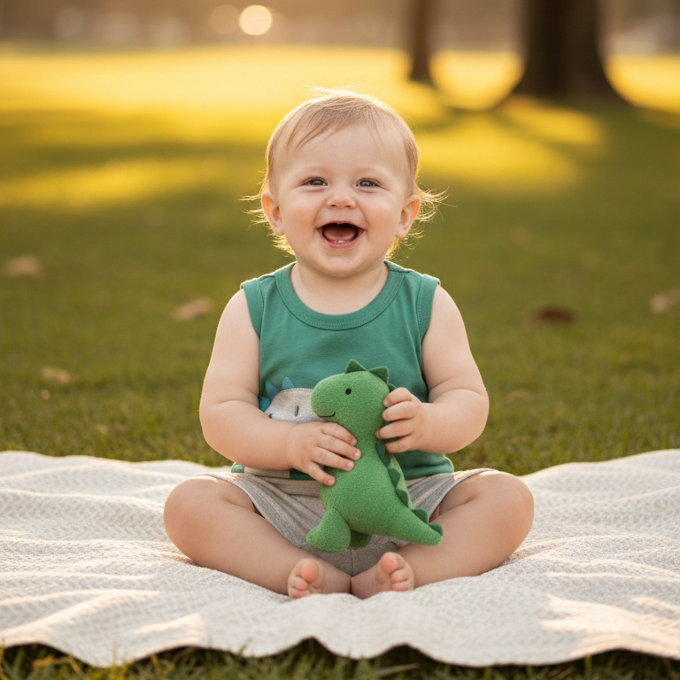 Conjunto Infantil Masculino Pulla Bulla Meu Amigo Dino – Conforto e Diversão para o Dia a Dia