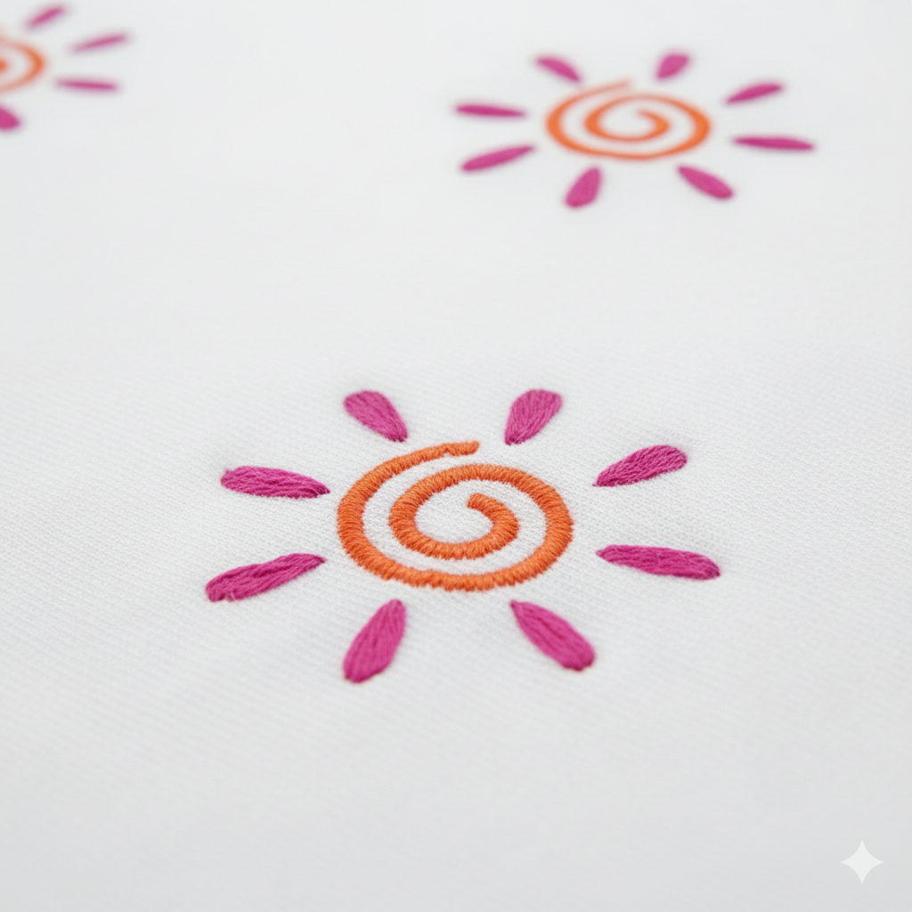 Conjunto Feminino Kyly Sol Bordado