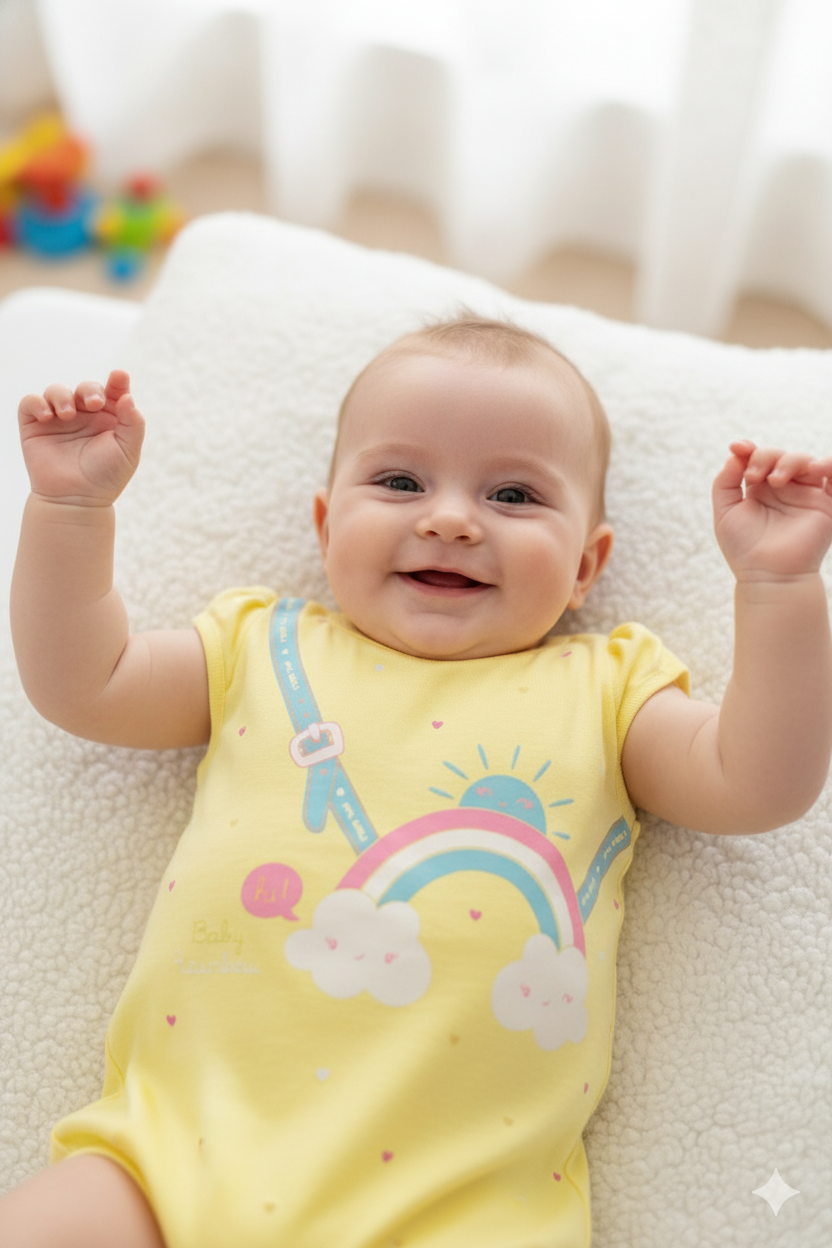 Macaquinho Kamylus Baby Rainbow&nbsp;