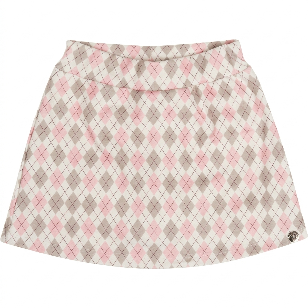 Conjunto Infantil Menina Have Fun BFF Short-Saia Cotton e Fleece