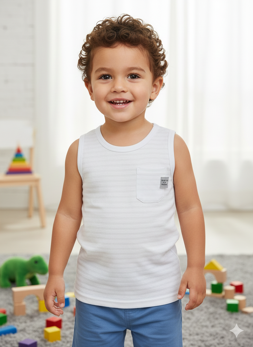 Regata Infantil Masculina Alakazoo Malha Amsterdam