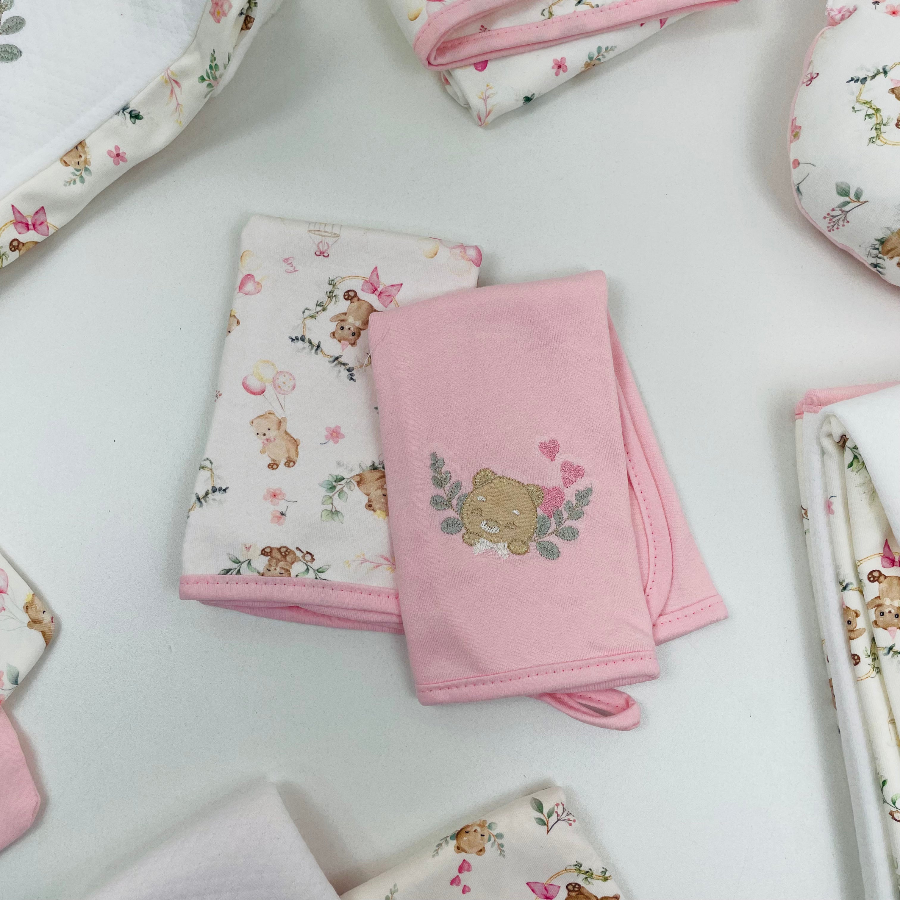Kit Babinhas Hug Ursinhos 2 Peças
