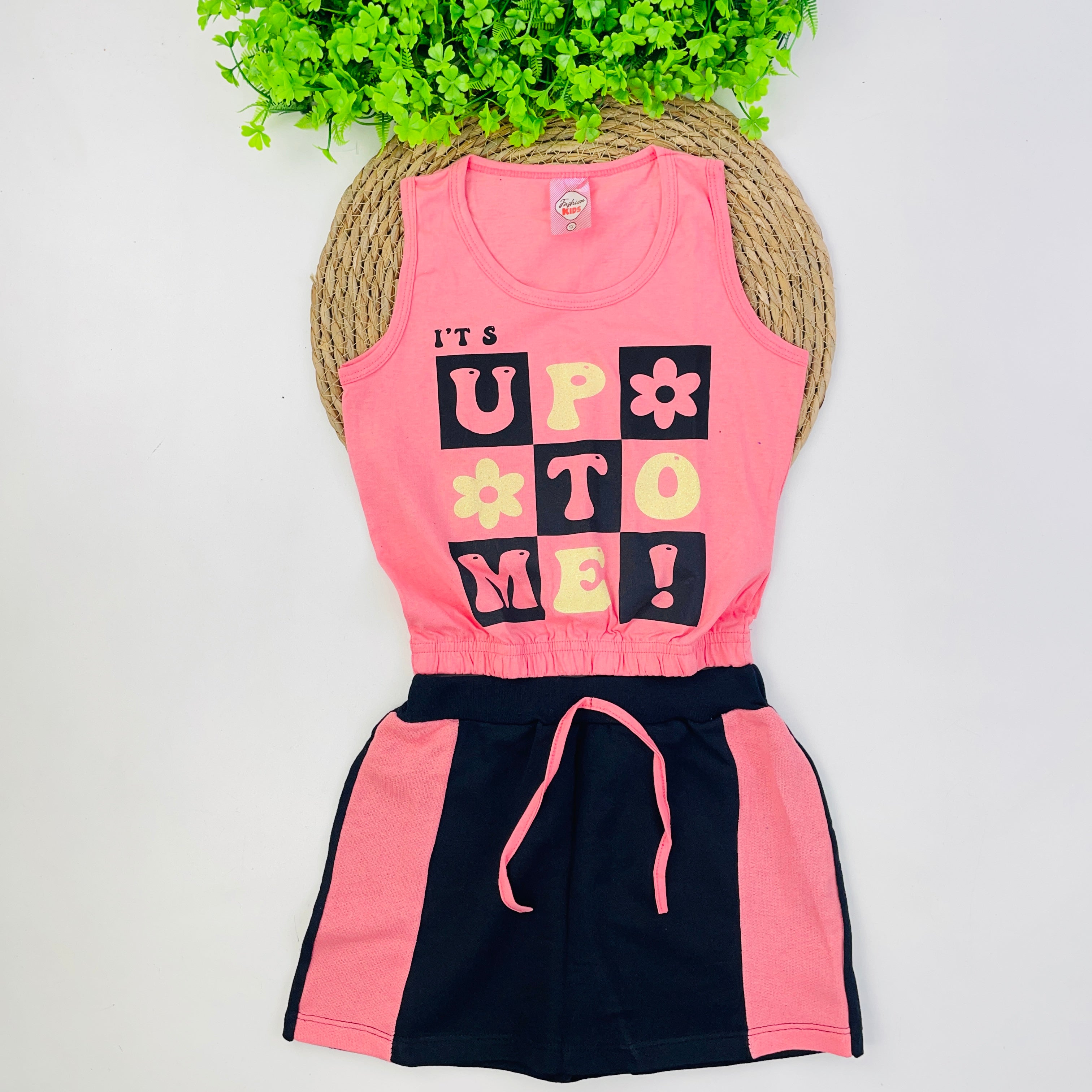 Conjunto Fashion Kids Infantil Menina Its up To Me