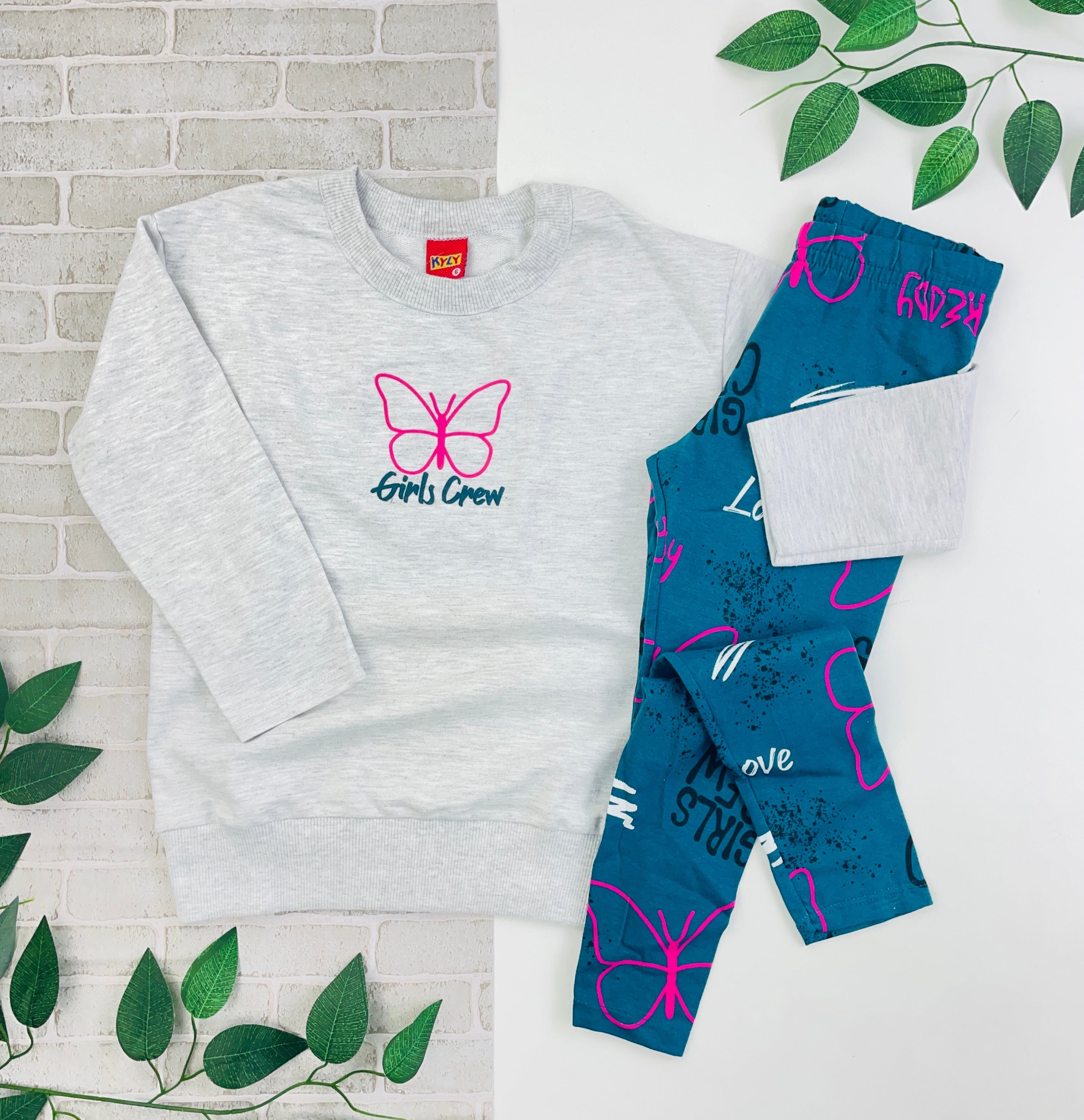 Conjunto Femino Kyly Girls Crew