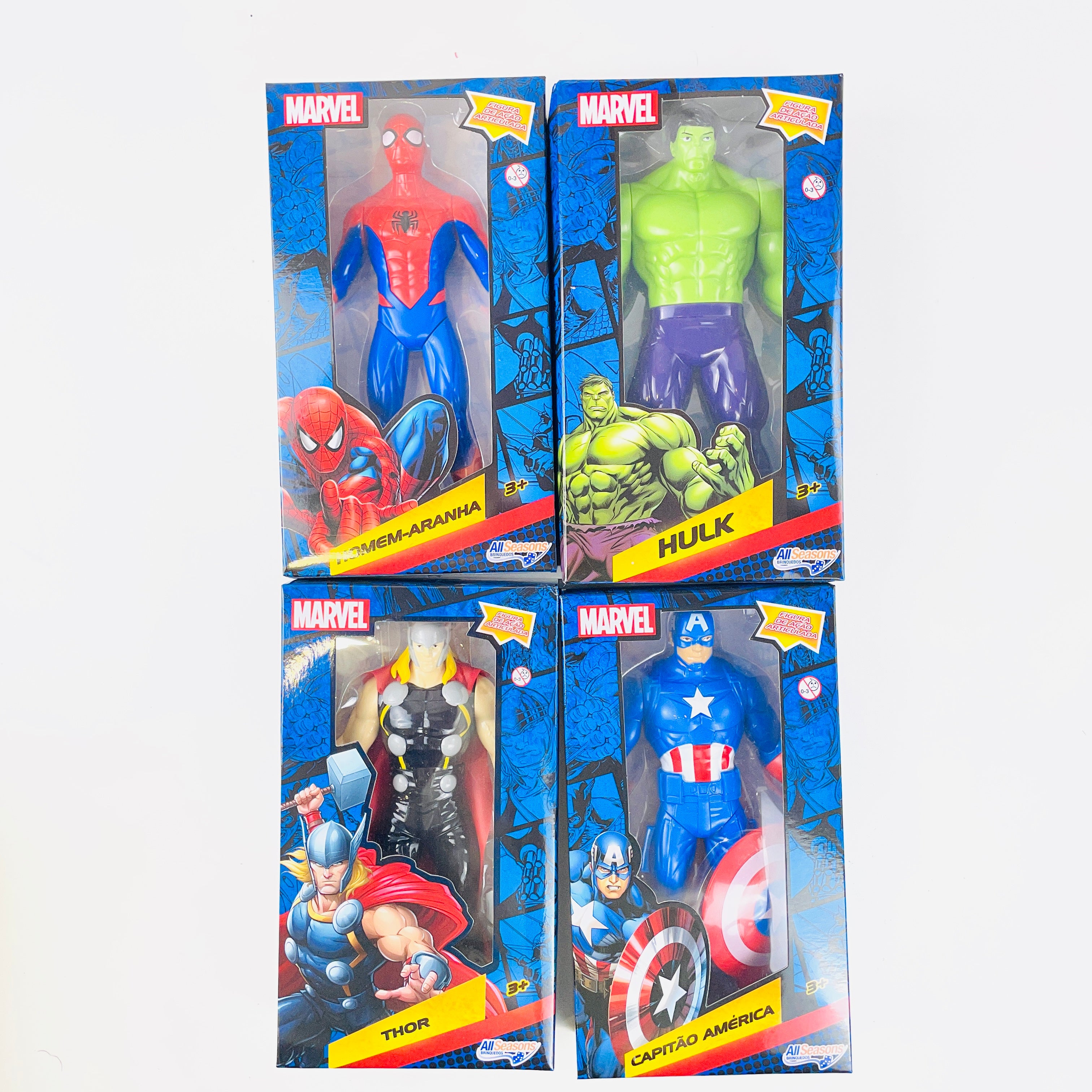 Boneco Marvel Hulk All Seasons