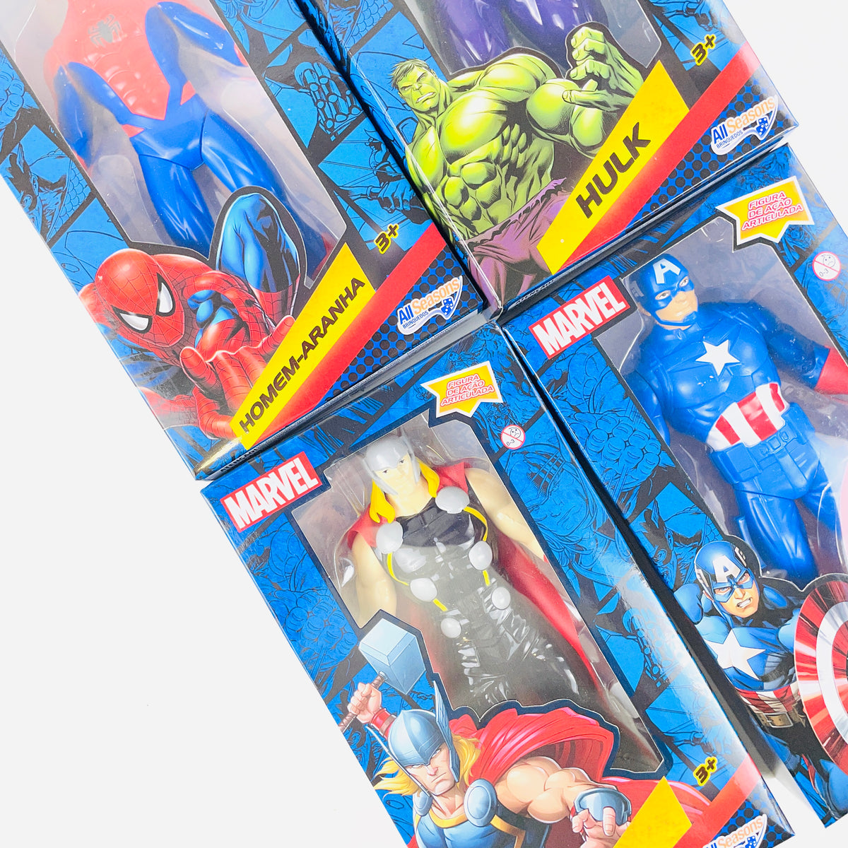 Boneco Marvel Hulk All Seasons