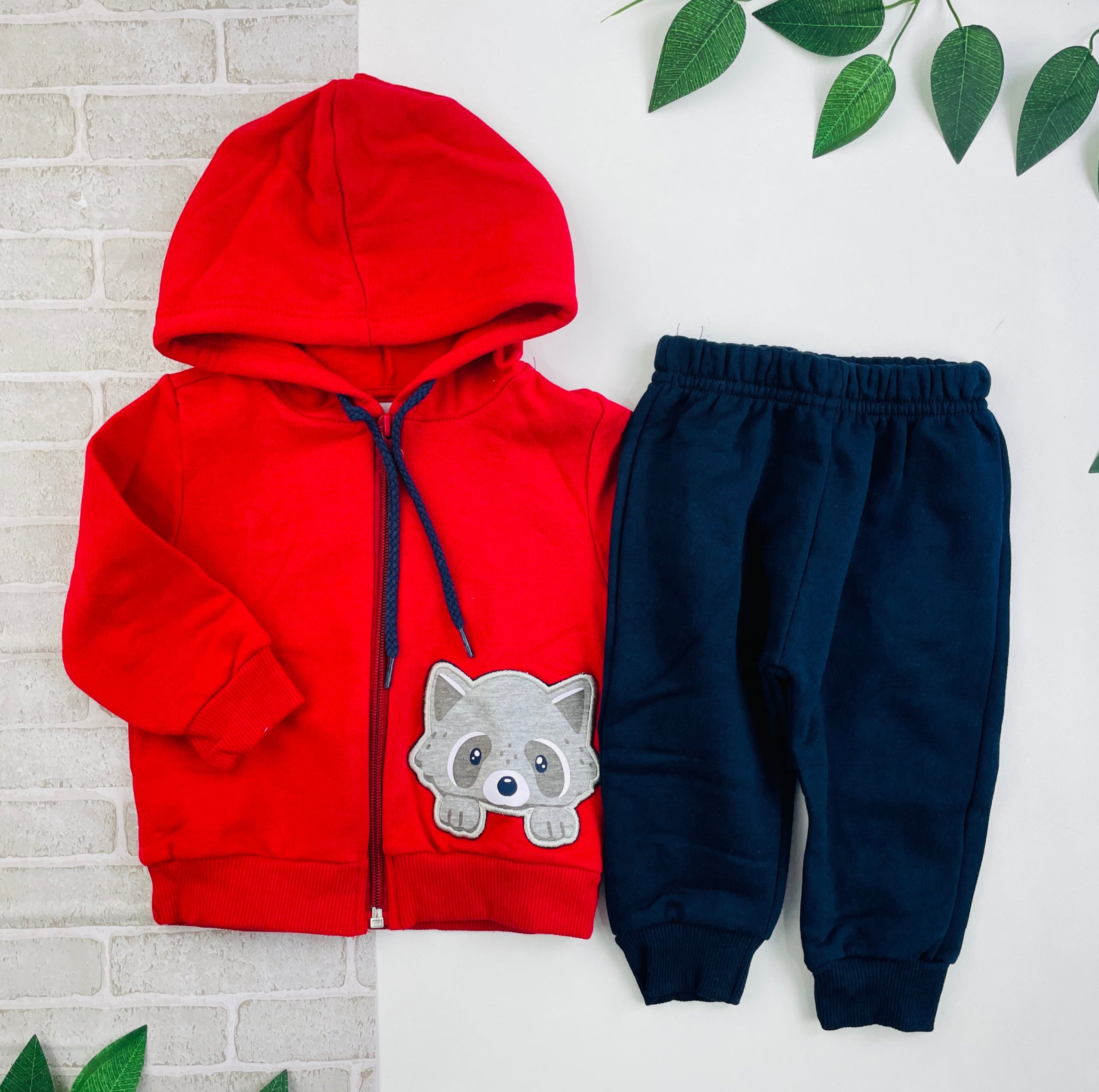 Conjunto Pulla Bulla Raposa Com Capuz
