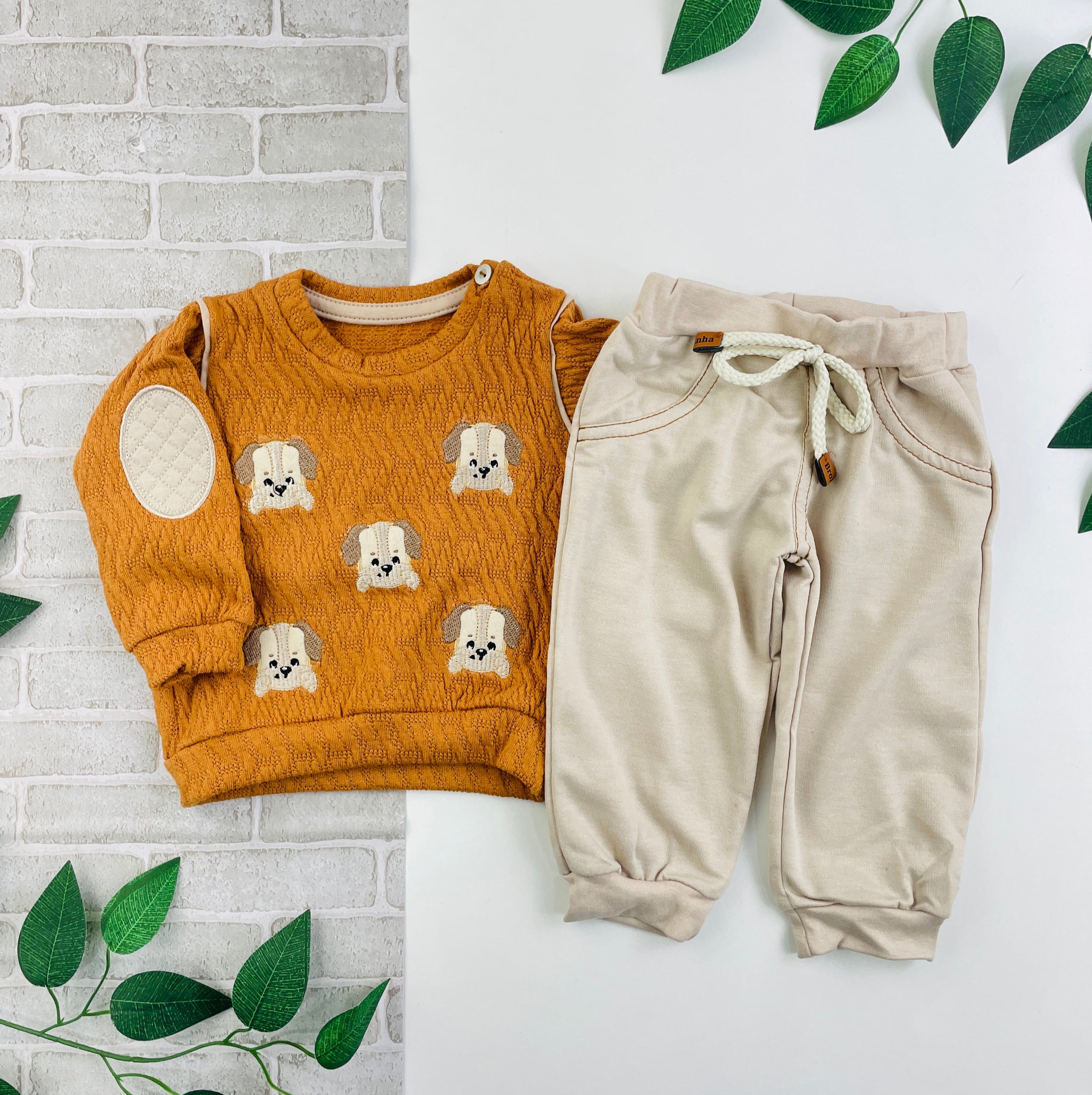 Conjunto Masculino Brokinha Cachorro