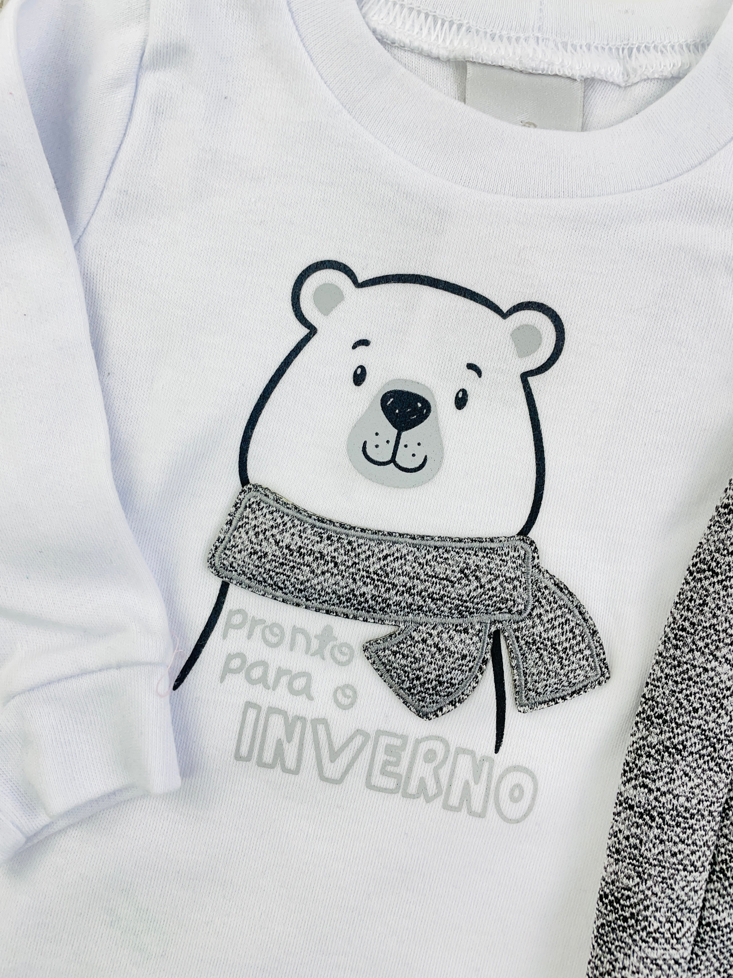 Conjunto Pulla Bulla Pronto Para O Inverno