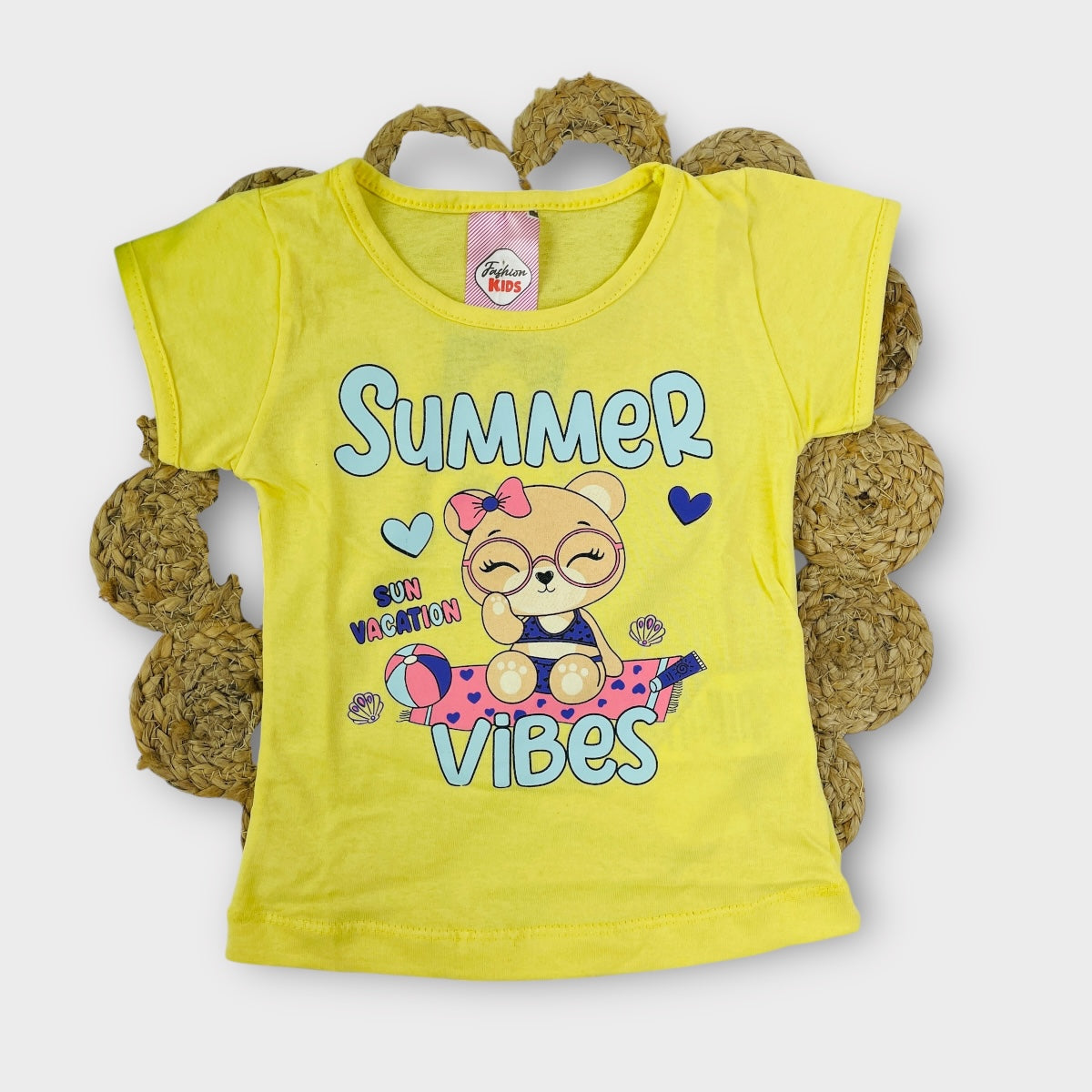 Conjunto Feminino Fashion Kids Summer Vibes
