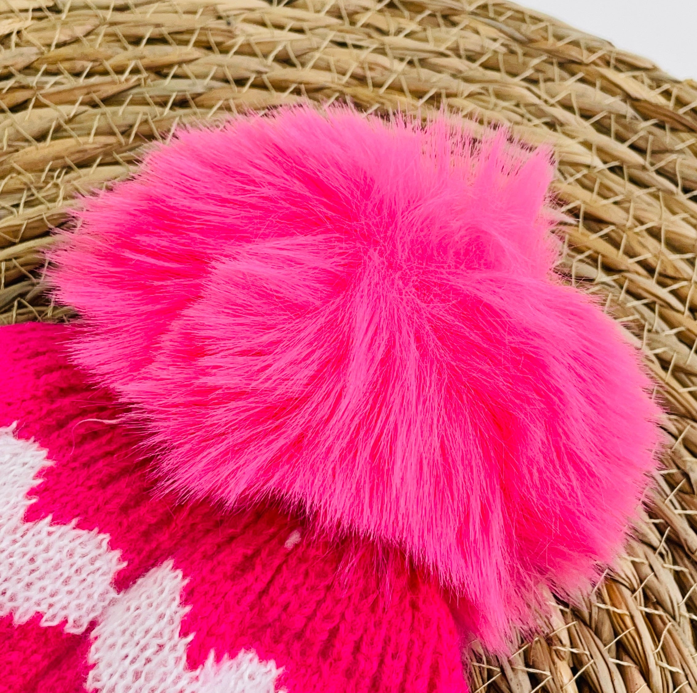 Touca Tricot Corações