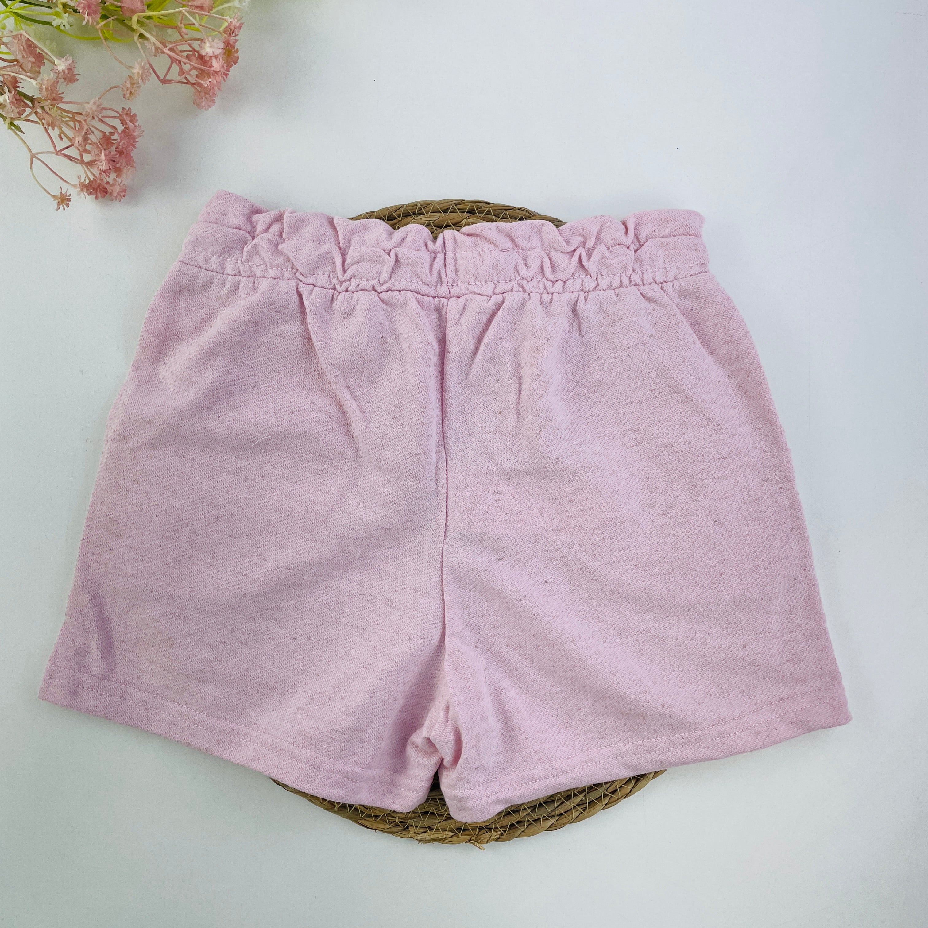 Short Fem Brincar e Arte Moletinho Perolas